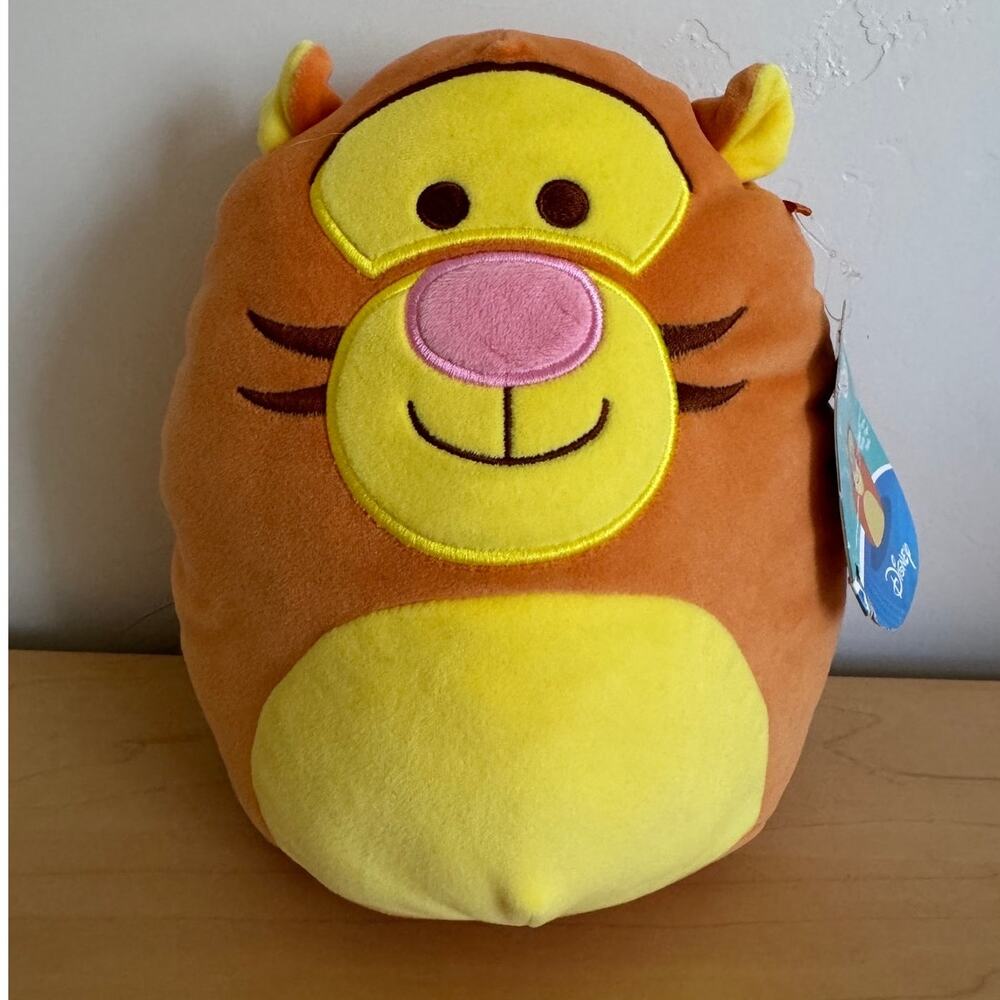 Disney Tigger Squishmallow 8" Plush Winnie the Pooh Kellytoy Cute BNWT